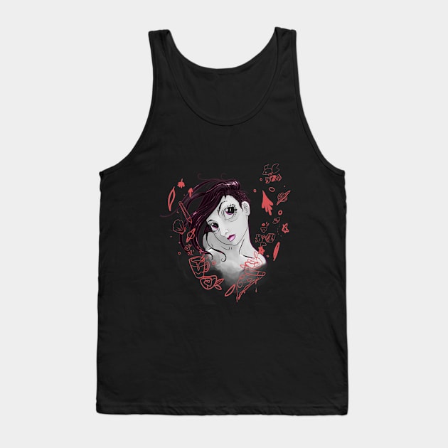 Portrait Tank Top by BloodgerBuffonn